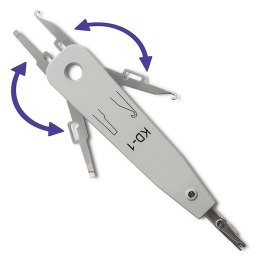 Qoltec Nóż krosowniczy do złączy KRONE | LSA | KEYSTONE